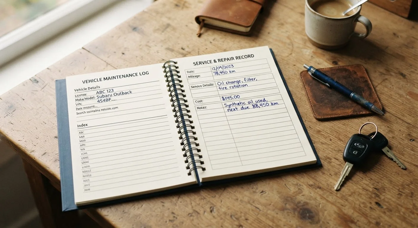 Keeping a Maintenance Log: The Habit That Protects Your Car's Value