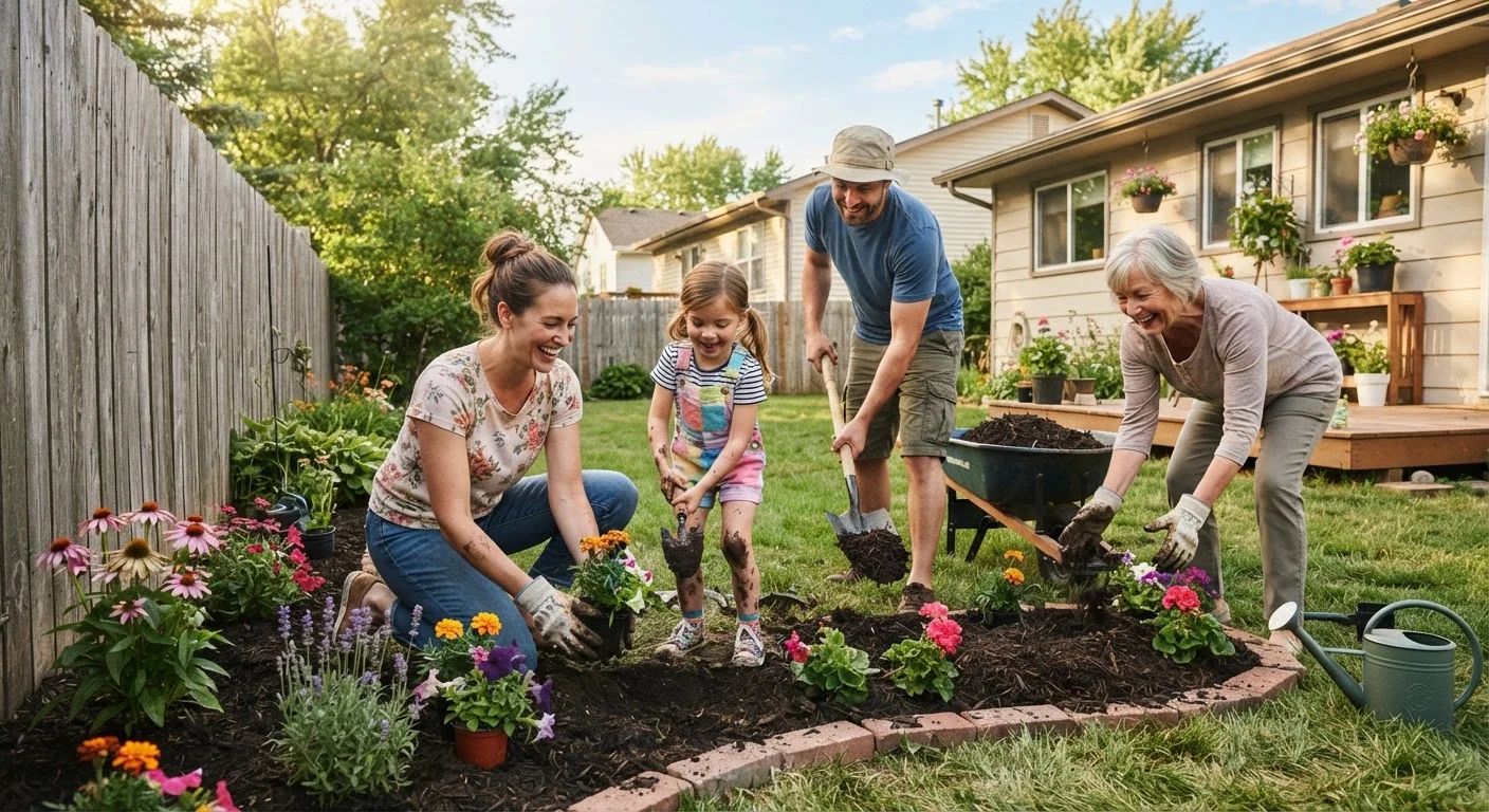Weekend Yard Makeovers on a Tight Budget